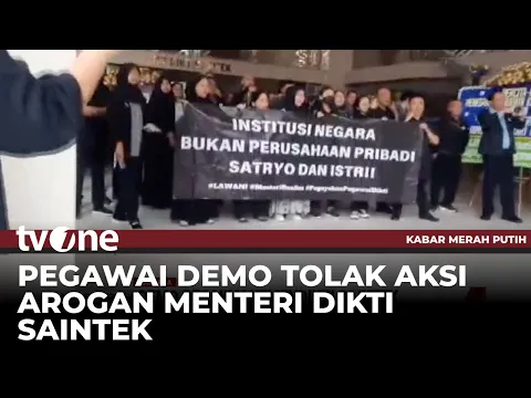 ASN Kemendiktisaintek Demo, Diduga Menolak Sikap Arogan Sang Menteri