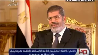 رأى محمد مرسى فى باسم يوسف 