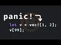 44 Error handling in Rust - time to panic