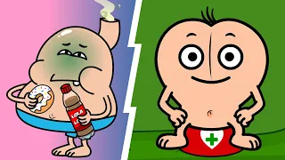 Eat a healthy meal -  Potty Training - Kids Cartoon - Nursery Rhymes - Toddlers - Healthy Habits