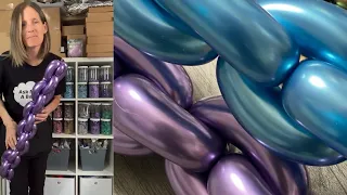 How To Make Chains Made Out Of Balloons