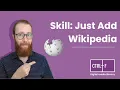 Skill Just Add Wikipedia CTRL-F