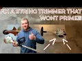 How to fix a string trimmer that won t prime purge bulb doesn t work won t fill