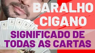 BARALHO CIGANO: Significado de todas  as cartas - Alex Lee