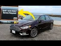 Shift sys fault warning in the Ford Fusion