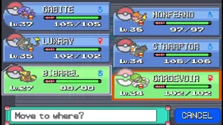 Pokemon Platinum DS Part 56 - Exploring with Surf HM Part 1 Full Screen