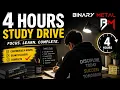 Ultimate 4 Hours Study Marathon Finish Your Syllabus With Me Binary Metal
