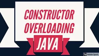 what is constructor overloading in Java multiple constructor in java