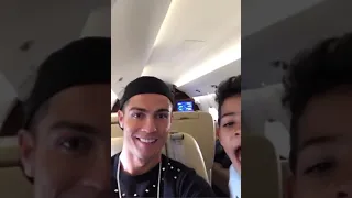 ابن كريستيانو يقول انه افضل من والده بكثير  ابن كريستيانو يقول انه افضل من والده بكثير