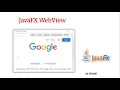 JavaFX Tutorial WebView in JavaFX