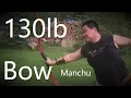 Lagu Heavy War Bow 130lb destroys Arrow