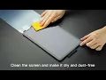 JETech Installation Guideline Paper Like Screen Protector for Galaxy Tab
