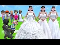 Download Lagu Scary Teacher 3D vs Squid Game Art And Wedding Dress Nice or Error Dressing Room 5 Times Challenge