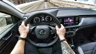 2021 سكودا رابيد 1 6 ميجا في البوصة أت بوف اختبار القيادة 