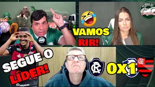 VAMOS RIR! REAÇÕES DA TURMA DO AMENDOIM | REMO 0x1 FLAMENGO BRASILEIRÃO.