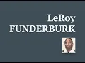 Funeral Services for LeRoy Funderburk