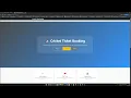 Online Cricket Ticket Booking System Project in PHP MySQL with Source Code