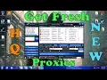 How To Get A Good Fresh Proxy List New 2017
