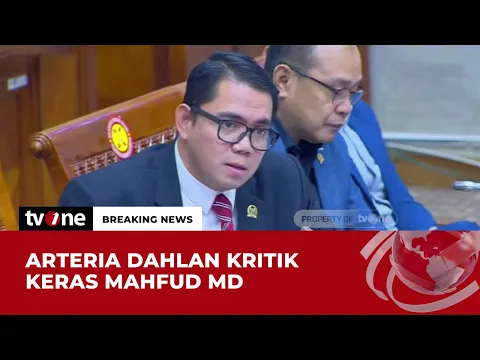 Tidak Terima dengan Ucapan Mahfud MD, Arteria Dahlan: Saya Punya Karir dari Kecil Prof