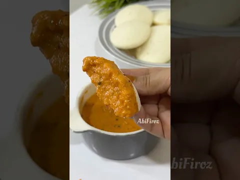 തേങ്ങ ഇല്ലാതെ resaurant style ചട്ട്ണി-ഇഡലിക്കും ദോശക്കും ബെസ്റ്റാ 👌Abifiroz