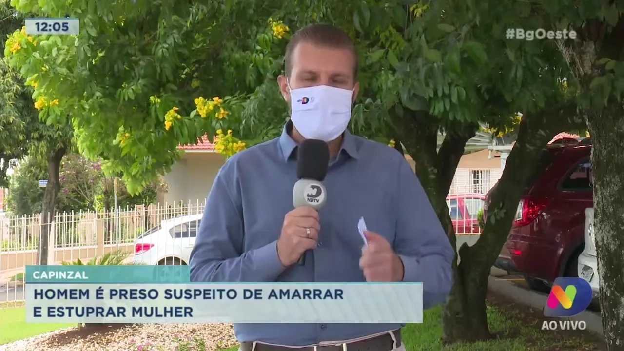 Capinzal: Homem é preso suspeito de amarrar e estuprar mulher