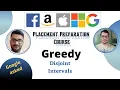 Disjoint Intervals Greedy 12 Placement Preparation Series Brute Optimized Google