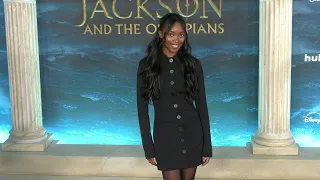 Aliyah Mastin Percy Jackson and the Olympians Season 2 World Premiere in Los Angeles