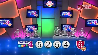 Daily 3 Daily 4 Midday Lottery Drawing August 14 2026
