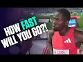 Download Lagu Oblique Seville Battles With Noah Lyles, 9.87! Lausanne Interview