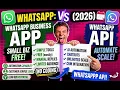 WhatsApp Business App vs WhatsApp API Which One Should You Use 2026