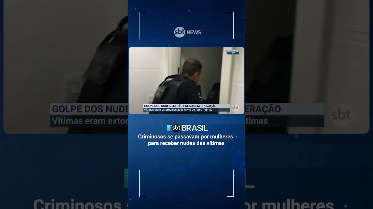 Golpe dos nudes: 33 pessoas foram presas no sul do país