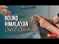 How to Use Round Himalayan Salt Stones Massage Techniques for Neck Shoulder Relief