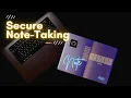 I Built a Secure Note App Fully Private Open Source