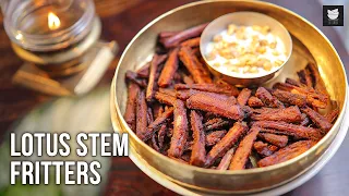 Crispy Lotus Stem Fries | Nadru Monje Recipe | Monsoon Special | Indian Food Diaries | Chef Sherie