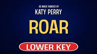 Download Katy Perry - Roar | Karaoke Lower Key MP3