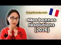 Lagu Mijn nieuwjaarsvoornemens voor 2026 | Frans luistervaardigheid | Frans leren