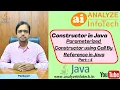 Constructor in Java Part4 Parameterized Constructor using Call By Reference in Java