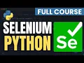 Selenium Python Full Tutorial Web Automation from Basics to Advanced