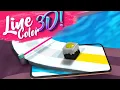 Avoid Complex Obstacles in this Brain Training 3D Line Coloring Games
