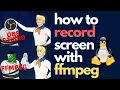 Stop using GUI tools record screen with ffmpeg