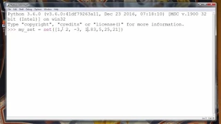How to Get the Maximum value of a Set in Python programming language