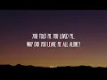Justin Timberlake - Cry Me a River (Lyrics)