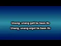 Download Lagu UNANG GAIT -  KARAOKE [No Vocal]