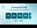 How to Create a Horizontal Scrolling Component with Buttons in React