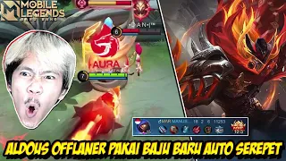 Download MAIN ALDOUS OFFLANER PAKAI SKIN BARU MUSUH AUTO JADI TOMAT - Mobile legends MP3