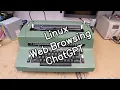 Linux on a 70 s Typewriter IBM Selectric II Teletype Conversion