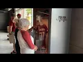 Brandon Burlsworth s Locker On Permanent Display - Mother s First Viewing