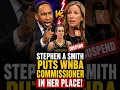 Stephen A Smith DESTROYS WNBA Commissioner