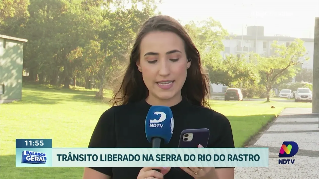 Alerta de trânsito: novidades nas Serras do Rio do Rastro e da Rocinha