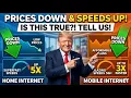 Is This True Tell Us Prices Down Speeds Up Home Internet Mobile Internet